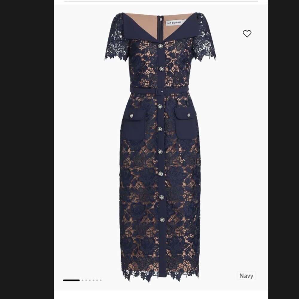 Beautiful Self Portrait Lace Dress